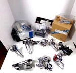 Vintage Bike Parts: Front & Rear Derailleur More. Various Brand, Model Sze. Fixed Price $20.00.