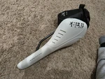 Fizik R5 White Racing Bicycle Saddle With Bag Synthetic Road Bike. Fixed Price $44.96.