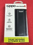 New Zippo 40609 Black Heatbank Rechargeable Hand Warmer Hour. Fixed Price $23.69.