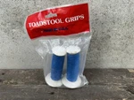 Odi Toadstool Blue White Bmx Handlegrips Nos Vintage Old School. Fixed Price $59.00.