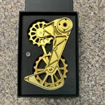 Used Kogel Kolossos Oversized Cage Ceramic Pulleys Sram Eagle 12S Custom Gold. Fixed Price $399.99.