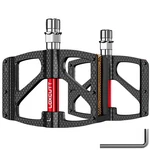 Mountain Bike Pedals Mtb Bicycle Flat Aluminum 9/16" Sealed Bearing. Fixed Price $12.96.