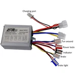 Brush Speed Controller Unit For Electric Bicycle Scooter Bike Atv Go 24V 500W. Fixed Price $16.89.