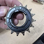 Acs Fat 16T 3/16 Bmx Freewheel Nos. Fixed Price $23.00.