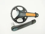 New! Campagnolo Ekar Gravel Bicycle Crankset 172.5MM 40T 1X 13 Spd Carbon Fiber. Fixed Price $124.99.