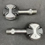 Black Speedplay Zero Stainless Steel Spindle Clipless Pedals Very Good Used. Fixed Price $79.99.