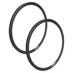 Pack Of 2 Velocity Chukker Rim, 700C 36H Non-msw Black. Fixed Price $214.63.