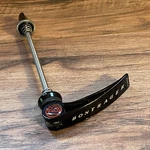 Bontrager Titanium Front Only Axle Qr Wheel Skewer Black 100MM. Fixed Price $39.99.