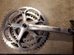 Vintage Campagnolo Racing Crank Set Triple 175 Mm 74 135 Bcd Italy 554 Eroica. Fixed Price $65.00.