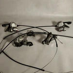 Shimano Deore Lx SL-M580 Speed Shifters & Derailleur FD-M580A Mega Drive Train. Fixed Price $108.00.