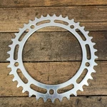Vintage Shimano Chainring 130 Bcd 5-ARM Silver Road Racing Bike Tooth. Fixed Price $59.99.