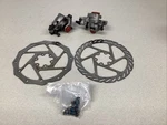 Avid BB7 Road Mtb Gravel Bike Disc Brake Set Front & Rear W/ Rotors. Fixed Price $94.93.