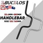 Bucklos 25.4MM Swallow Handlebar 120/160MM Riser Mtb Bmx Folding Bike. Fixed Price $19.99.