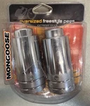 Mongoose Bicycle Pegs Threaded Oversized 26T Cro-moly Bmx Lowrider Cruiser Bikes. Fixed Price $24.99.