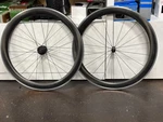 Hed Jet 5 Black Carbon Clincher 700C Wheelset. Fixed Price $419.00.