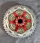 Sunrace Cassette 10 Sp 11-42T Metallic Silver/ Red CSMX3.TAYR.XS1.BX. Fixed Price $68.84.
