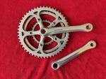 Sugino At Triple Crankset 170MM 28 45 52 Silver Aluminum Japan. Fixed Price $149.99.