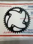 Rennen Design 43.2 Tooth Decimal 104BCD Chainring Black 7075 Bmx. Fixed Price $45.00.