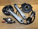 Truvativ Hammerschmidt 175MM 2 Speed Crankset W/ Bottom Bracket & X0 Shifter. Fixed Price $495.00.