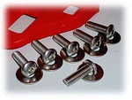 16MM Long Bicycle Shoe Cleat Attaching Bolt Screw Set Look Style Stainless. Fixed Price $6.50.