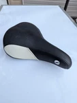 Velo Road Bicycle Comfort Zone Seat Saddle Two Tones Black/cream 11"X8". Fixed Price $20.00.