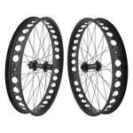 26" Fat Bike Wheelset ORIGIN8 AT-PRO80 Ul Rims 32H 135-170MM Disc Shimano Hg. Fixed Price $399.00.
