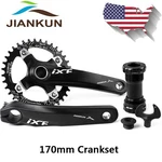 Us Bicycle Crankset With Bb 104BCD 32-42T Chainring 170MM Fit Shimano/sram. Fixed Price $59.74.