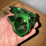 Industry Nine A35 Bike Stem - Turquoise & Green 32MM Length 35MM Clamp. Fixed Price $115.00.