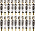 20 Presta Valve Replacement Brass Tubeless Cores For Bike - Pieces. Fixed Price $21.99.
