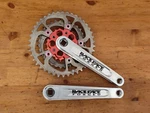 First Gen. Race Face I-beam Crankset 172.5MM 42/32/22. Fixed Price $500.00.