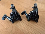 Pair Tektro MD-C550 Front & Rear Mechanical Flat Mount Disc Brake Calipers. Fixed Price $60.00.