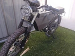 Onyx Rcr Dirt Kit Electric Motorbike Cafe Racer, 84V, 42AH. Fixed Price $2400.00.