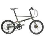 Reach Touring Folding Bicycle Disc Brakes 8-SPEED 24" Wheels Field Gray. Fixed Price $2320.00.