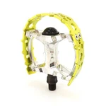 Tipsum Odyssey Bear Trap 9/16" Or 1/2" Bmx Sharp Pin Pedal - Green. Fixed Price $34.90.