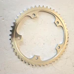 Nos Sugino 75 Track Chainring 144BCD, 48T, 1/8", Silver. Fixed Price $110.00.
