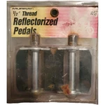 Murray Vintage Block Pedals 1/2" Thread Reflective Bicycle Bmx Nos Sealed. Fixed Price $12.99.