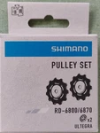 Genuine Shimano Ultegra RD-6800/6870 11-SPEED Rear Derailleur Pulley Set. Fixed Price $23.97.