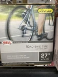 Bell Platinum Series Road Bike Tire 27 X 1-3/8 Kevlar Reinforced Black Bicycle. Fixed Price $10.00.