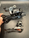 Shimano Grx RX820 Front And Rear Derailleur Set 2X12 (9480). Fixed Price $109.99.
