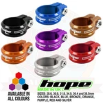 Hope Bolt On Seatpost Clamp - All Colors Sizes Brand New. Fixed Price $29.99.