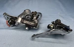 Shimano Alivio Rear And Front Derailleur Set RD-MC12 FD-MC12 Mtb Touring Vintage. Fixed Price $20.00.