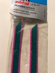 Nos Zefal Christophe Bicycle Toe Clip Straps Vintage Green/pink. Fixed Price $99.00.
