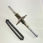 Tomos A3 Golden Bullet 2 Speed Pedal Crank Shaft Kickstart Gear & Chain Oem. Fixed Price $44.87.