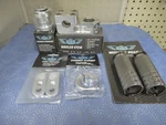 Bikes Bmx Mix Lot-pegs, Narler, Eluder Headset, Champ Clamp, Tensioner-silver. Fixed Price $125.00.