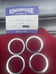 4 Headset Spacers Shim 1-1/8 Alloy 1.5 Mm Vintage Bicycle Bike Kingsbridge. Fixed Price $9.00.