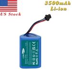 3500MAH 10,8V Li-ion Battery For Ecovacs Deebot DA60-DARFON ZJ1450 Slim 2. Fixed Price $23.89.