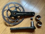 Campagnolo Record Ct Crankset 172.5 Ultra-torque 50/34 Carbon & Ti 10 Speed. Fixed Price $180.00.