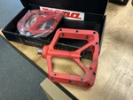 Kona Wah Composite Large Pedals. Red. New In Box. Mt Bike. Fixed Price $50.00.