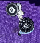 Shimano Deore RD-2300 Outer Plate Assembly Two Pulleys & Fixing Bolts Long Cage. Fixed Price $29.00.