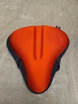 Bikeroo Large Exercise Gel Saddle Seat Cushion Cover 10"X11" Red. Fixed Price $15.00.